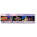 6" Plastic Ruler (Full Color Digital/Backside Imprint)